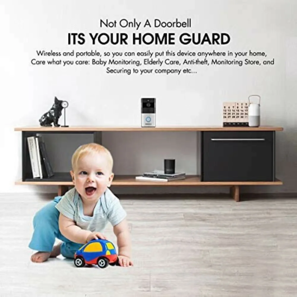 Wireless Smart WiFi Video Doorbell Camera